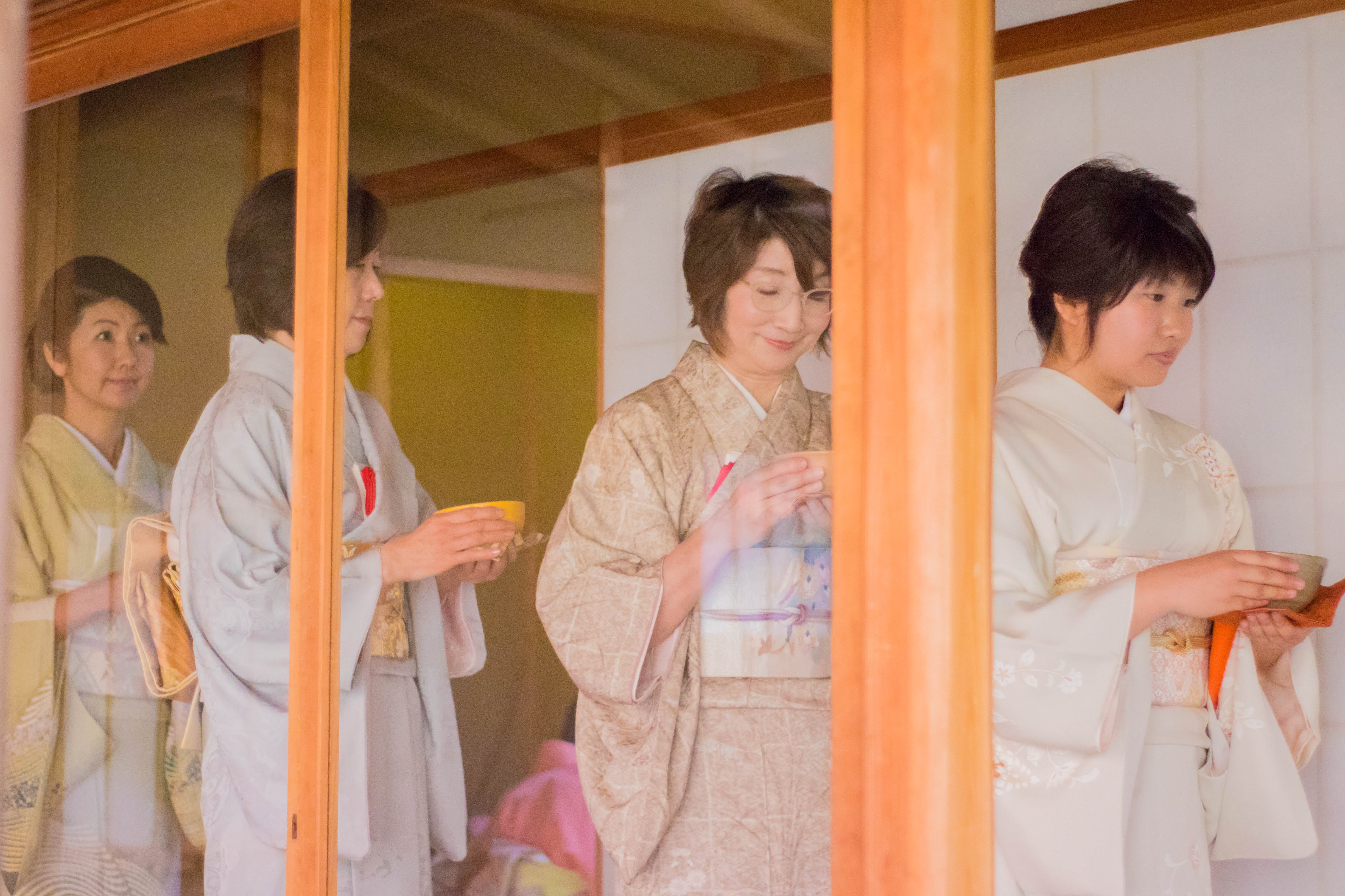 お茶を二服 | 三日月茶道教室