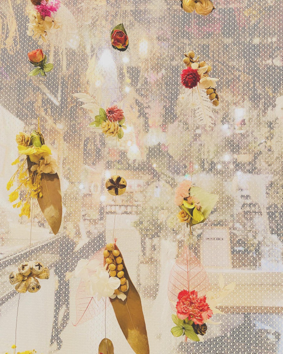 お客様作ゆらゆらモビール Shelter Cafe