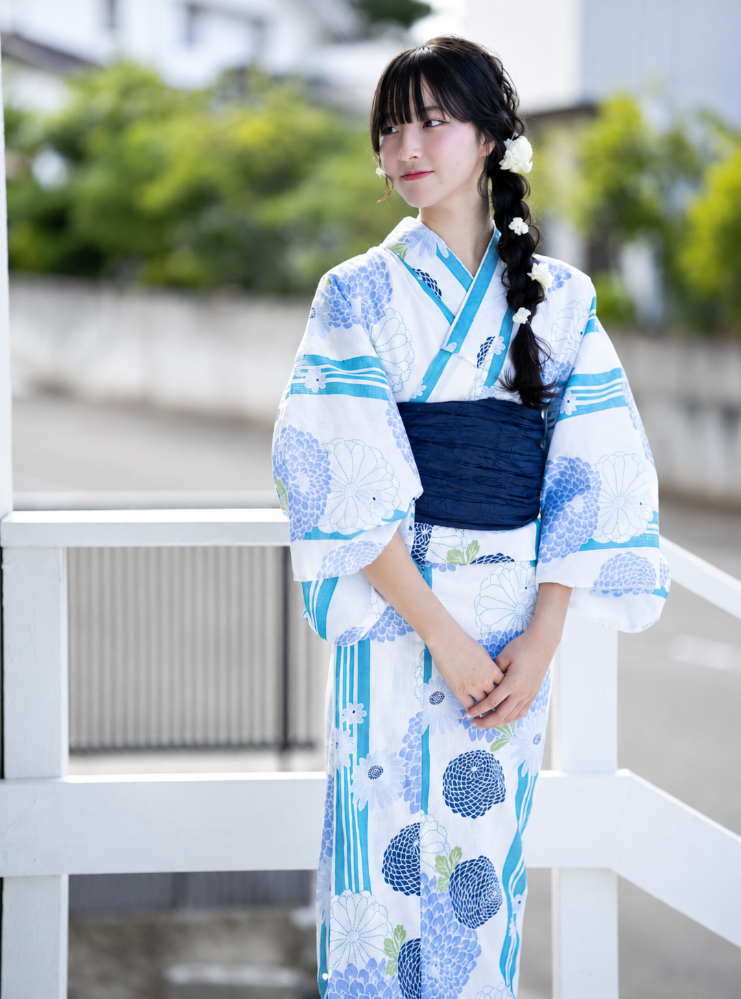 浴衣と和装ヘア
