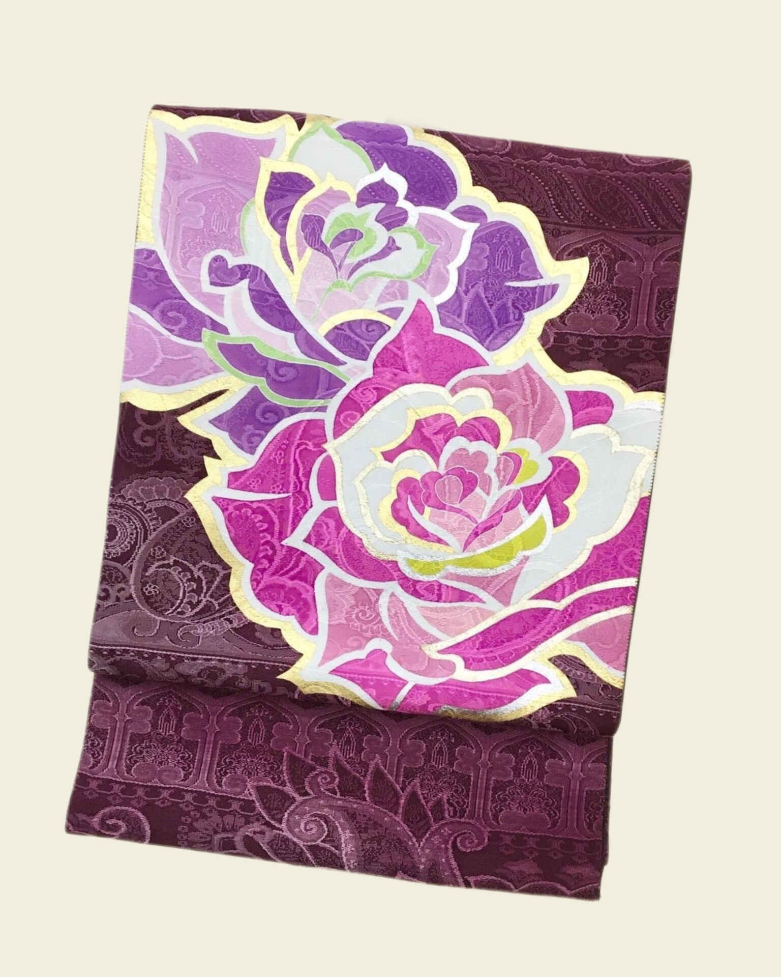 名古屋帯　なごや帯　薔薇 名古屋帯「薔薇」 | 木戸源生
