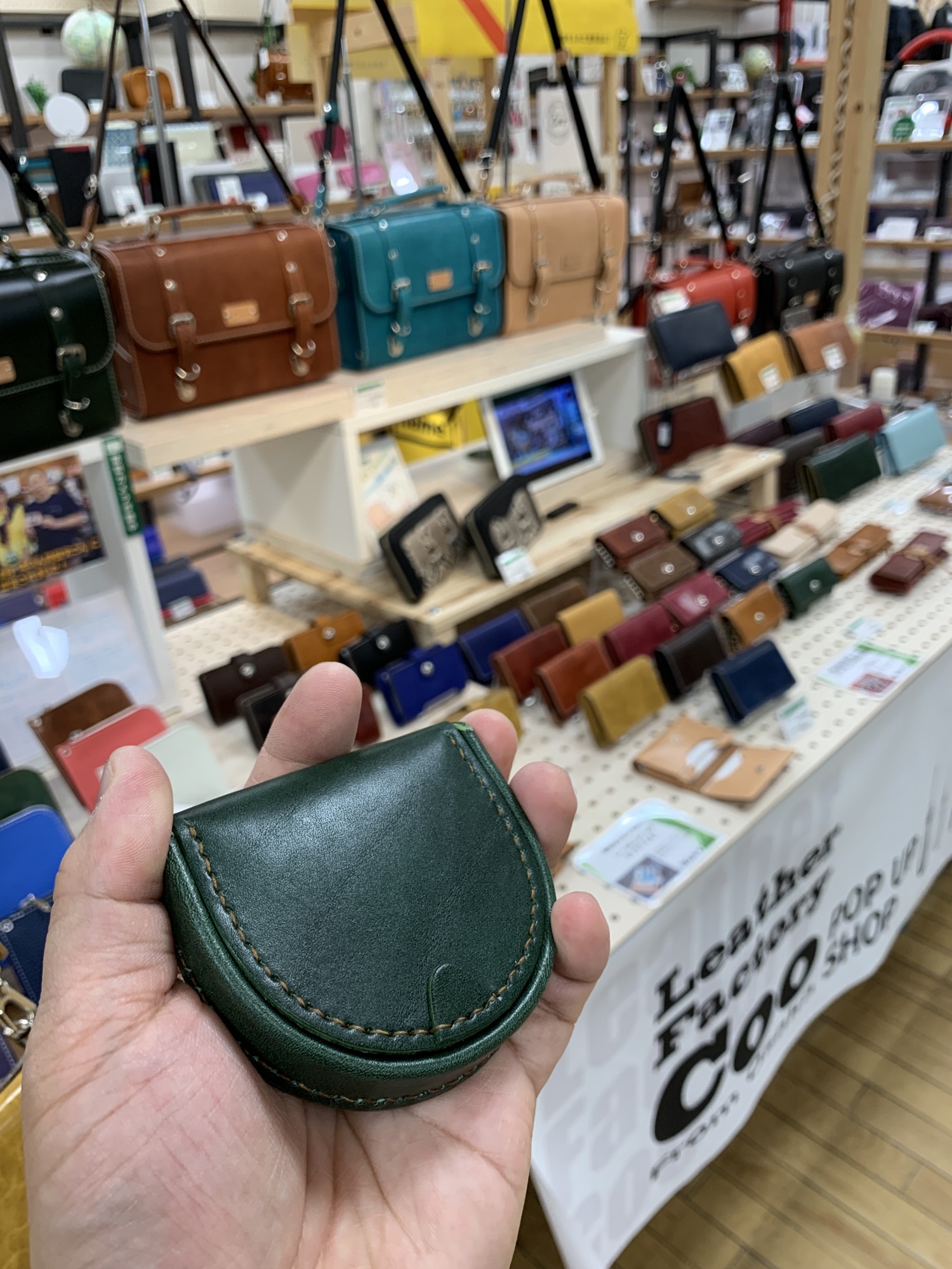 東急ハンズ広島店POP UP SHOP | Leather Factory Coo