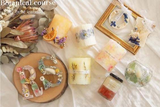 ボタニカルコース Lillybearcandle