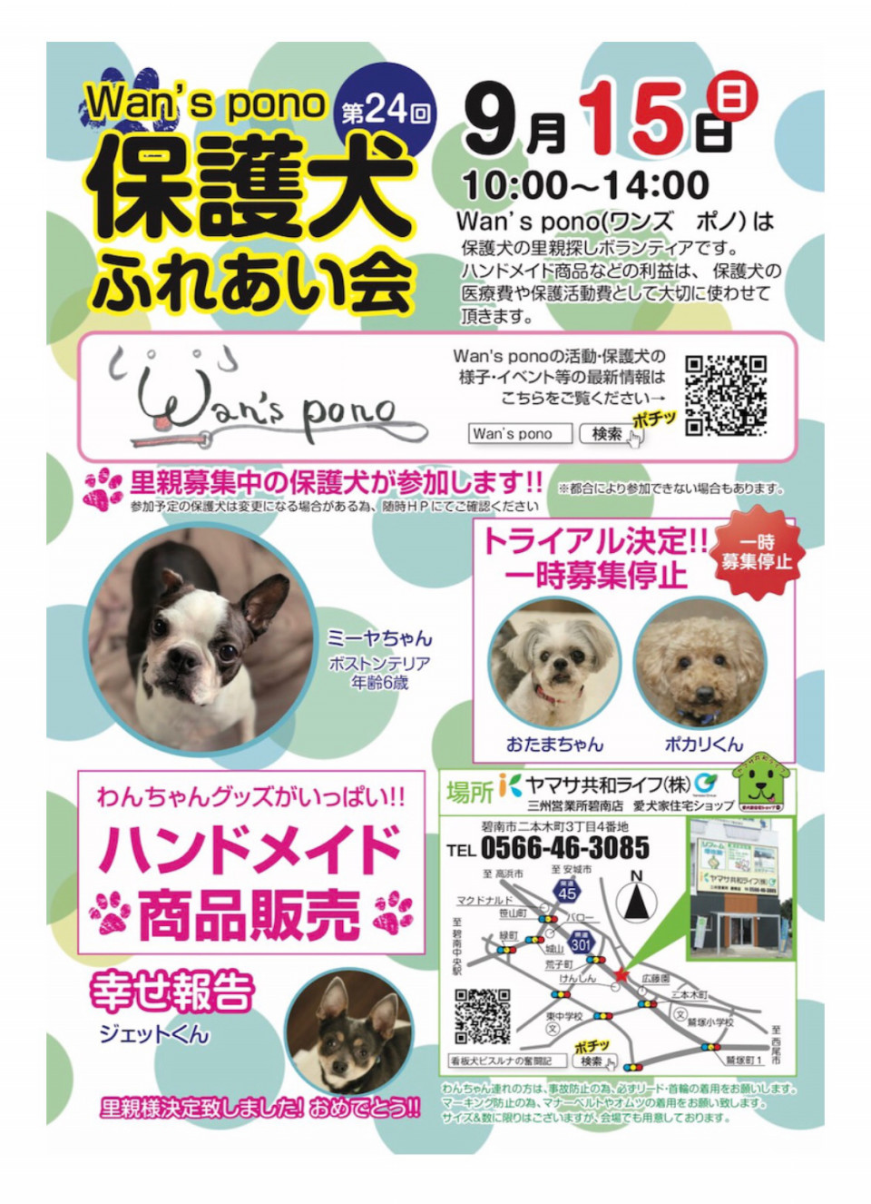 明日はふれあい会です Wan S Pono 明日はふれあい会です Wan S Pono