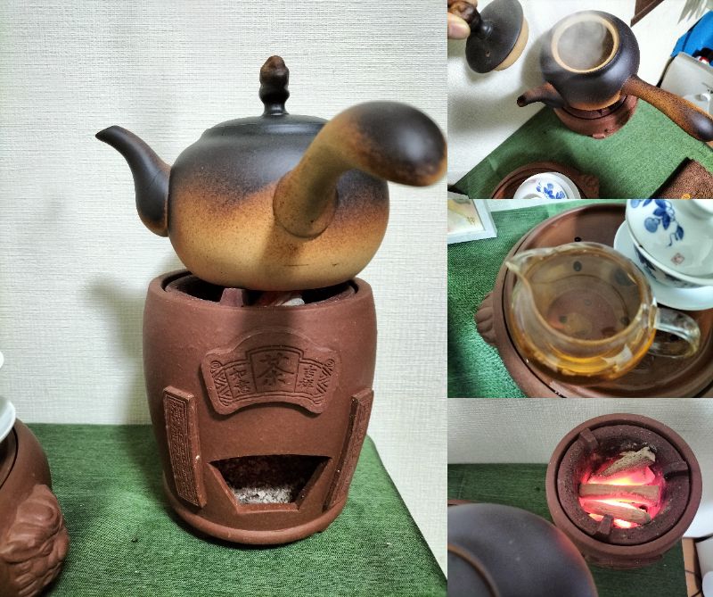 中国茶器セット 茶道 紫壇