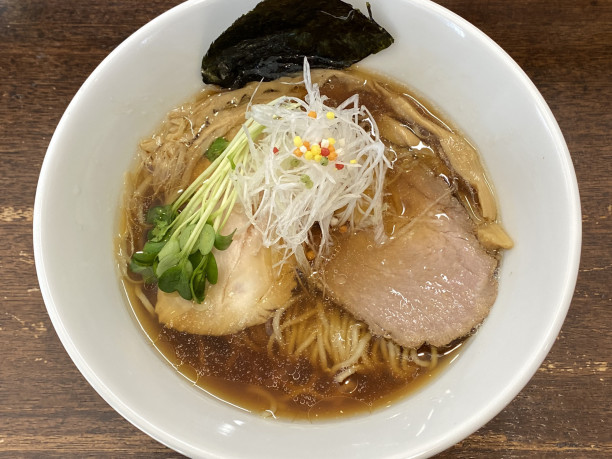 らぁめん ひろりん 志津 しょうゆらぁめん 元祖 750円 千葉拉麺通信