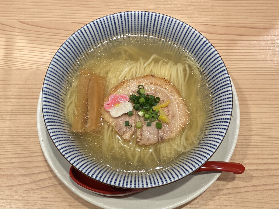 鯛塩そば 灯花 ペリエ千葉店 千葉 鯛塩らぁ麺 800円 千葉拉麺通信