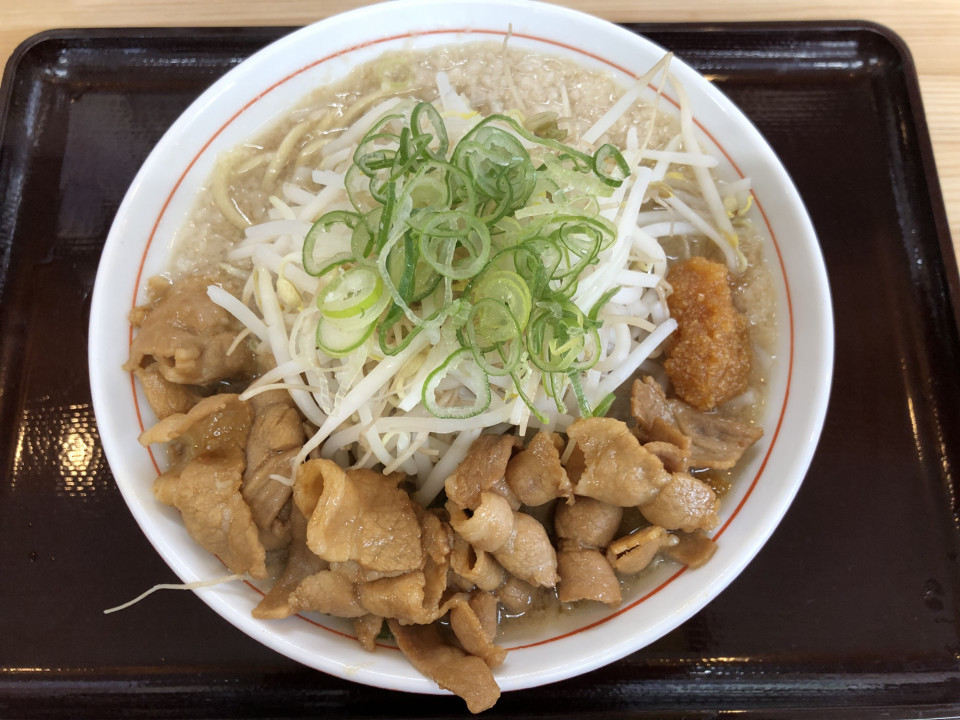 らーめん八幡屋 ちはら台 豚めん 700円 千葉拉麺通信