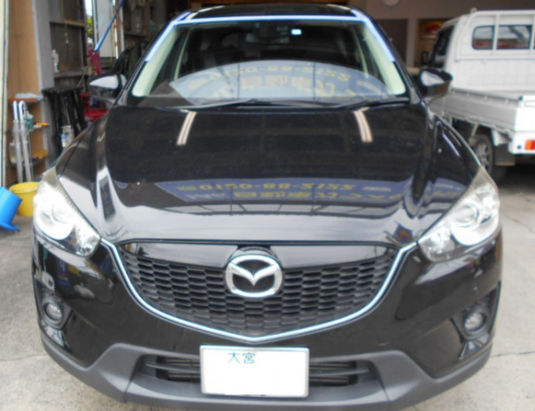 マツダ ｃｘ ５ ｋｅ２ｆｗ フロントガラス交換事例 ジャパンオートガラス