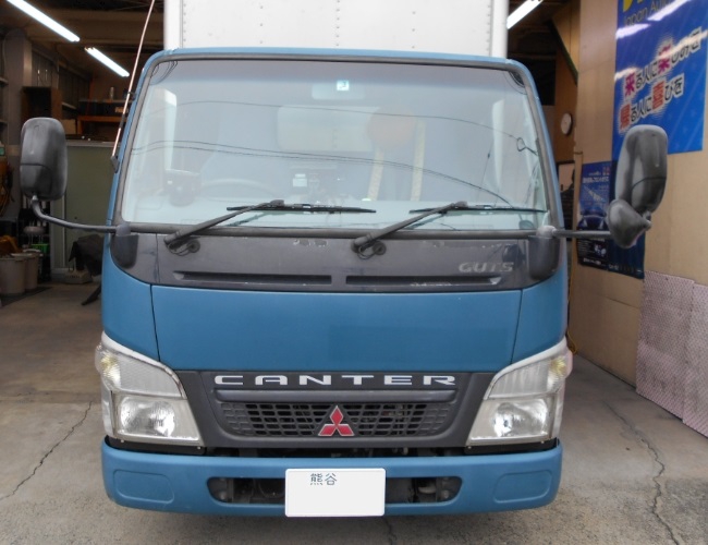 14693274 ミツビシ キャンター FB70B 左フロント　ウインカー　コーナーレンズ　セット　　クリア　コンビネーション 三菱・キャンター（ＦＢ７０ＡＢ）飛び石によるフロントガラス