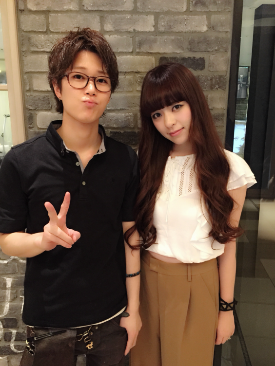 Slyの橋本奈実さんご来店 Allyshair Och I S Ownd