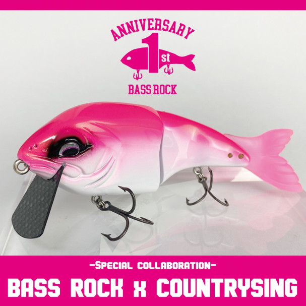 PRODUCE | BASS ROCK (バスロック) - ハンドメイド ルアー ビッグベイト - 
