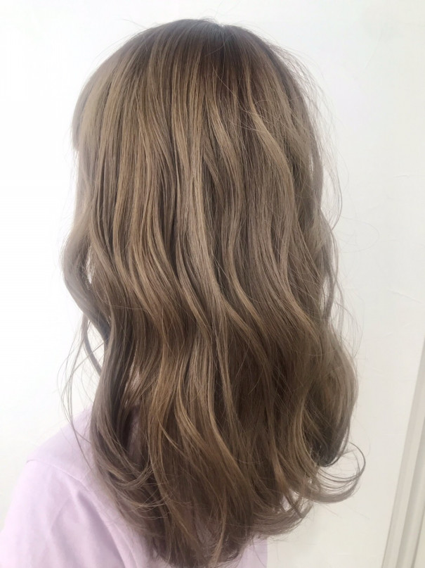 ハイトーンカラー ベージュ Rejouir M Hair Make