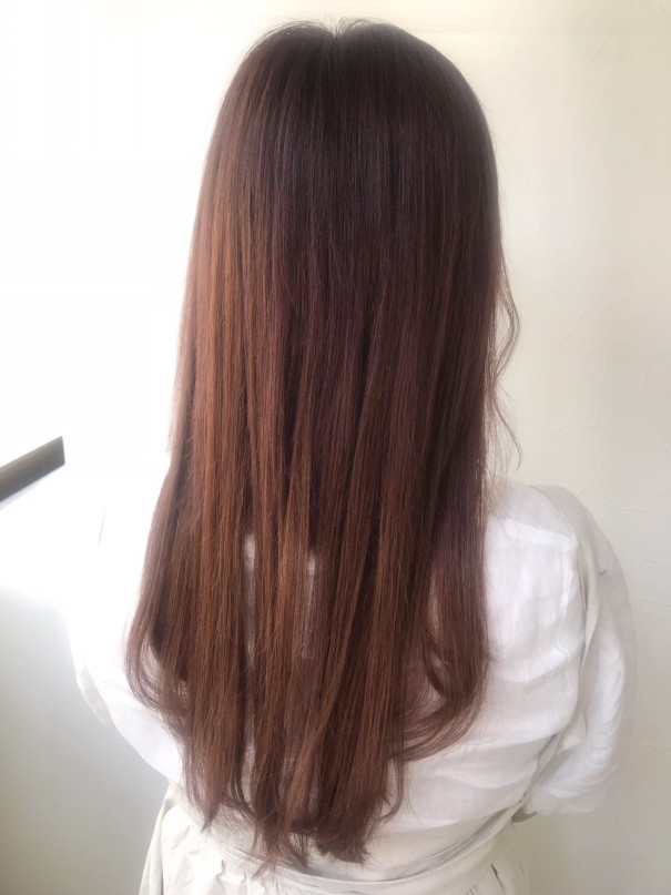 ピンクグラデーション Rejouir M Hair Make