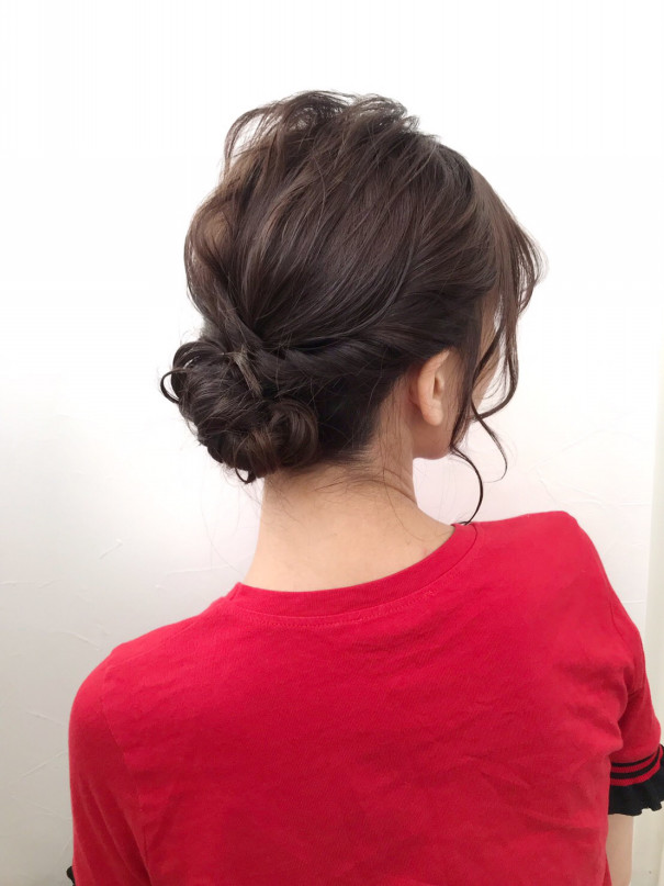 ヘアセット ダウンスタイル Rejouir M Hair Make