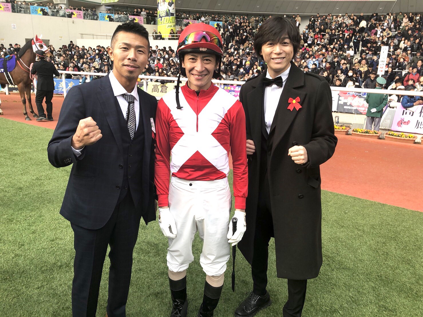 #阪神競馬場にて初馬主席にてＧ１レース！