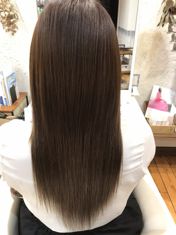 シールエクステ降臨 馴染みがハンパないって Anera Hair