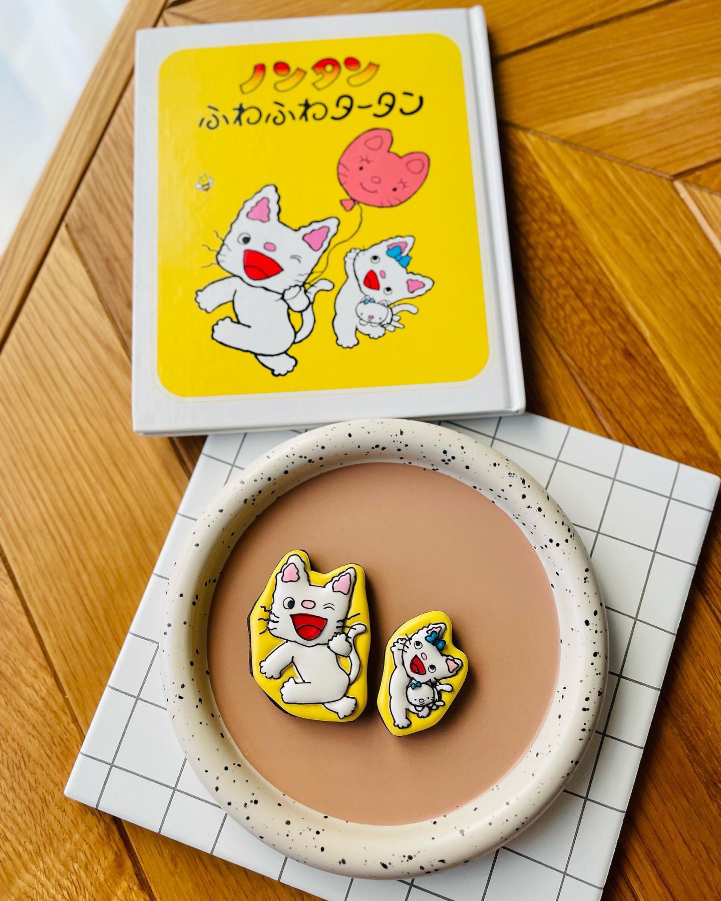 ノンタンとタータン | 札幌市手稲区アイシングクッキー教室SorairoCookies