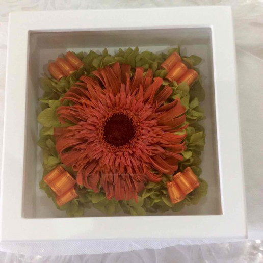 太田市 退職祝いの花のアフターブーケ 群馬県前橋市の花屋 Flowershopはなせんwebsite