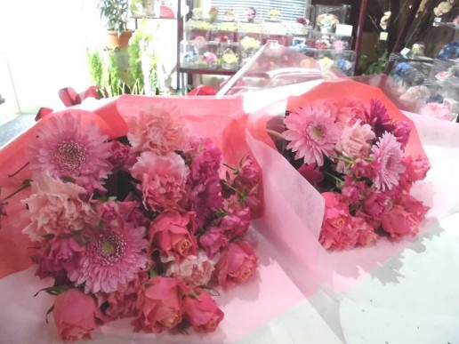 結婚式の両親への花束 群馬県前橋市の花屋 Flowershopはなせんwebsite