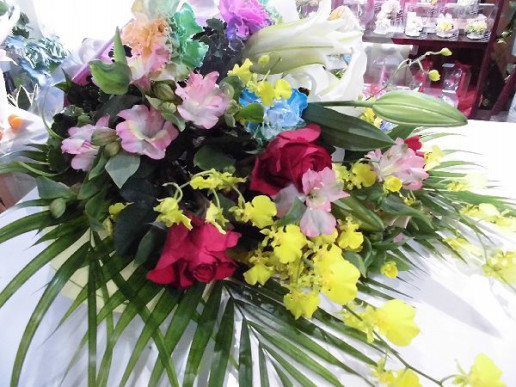 結婚式の両親への花束と 子供から新郎新婦へのミニブーケ 群馬県前橋市の花屋 Flowershopはなせんwebsite