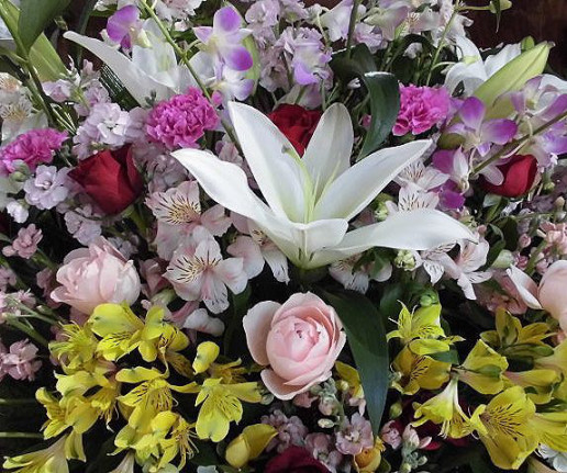 新社屋落成祝いのスタンド花 群馬県前橋市の花屋 Flowershopはなせんwebsite