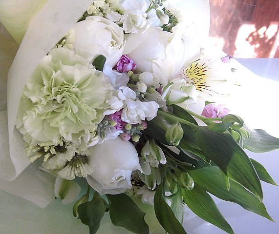 お世話になった部活の先生へのお礼の花束 群馬県前橋市の花屋 Flowershopはなせんwebsite