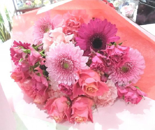 結婚式の両親への花束 群馬県前橋市の花屋 Flowershopはなせんwebsite