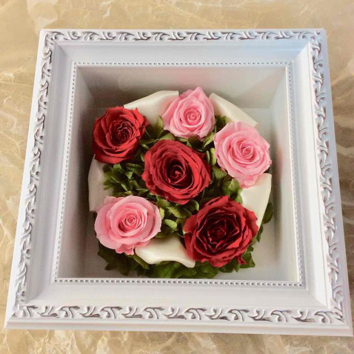 高崎市プロポーズの花束のアフターブーケ 群馬県前橋市の花屋 Flowershopはなせんwebsite