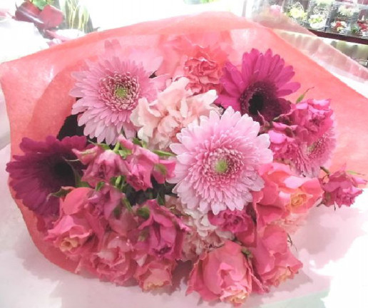 結婚式の両親への花束 群馬県前橋市の花屋 Flowershopはなせんwebsite