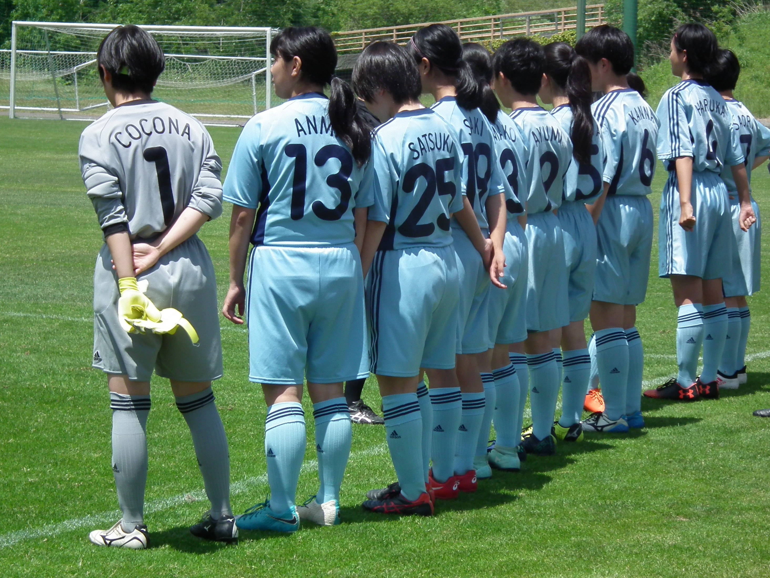 平成30年度 第26回北海道u 15女子サッカー選手権大会 準決勝 第3位 東白石あかつきfc