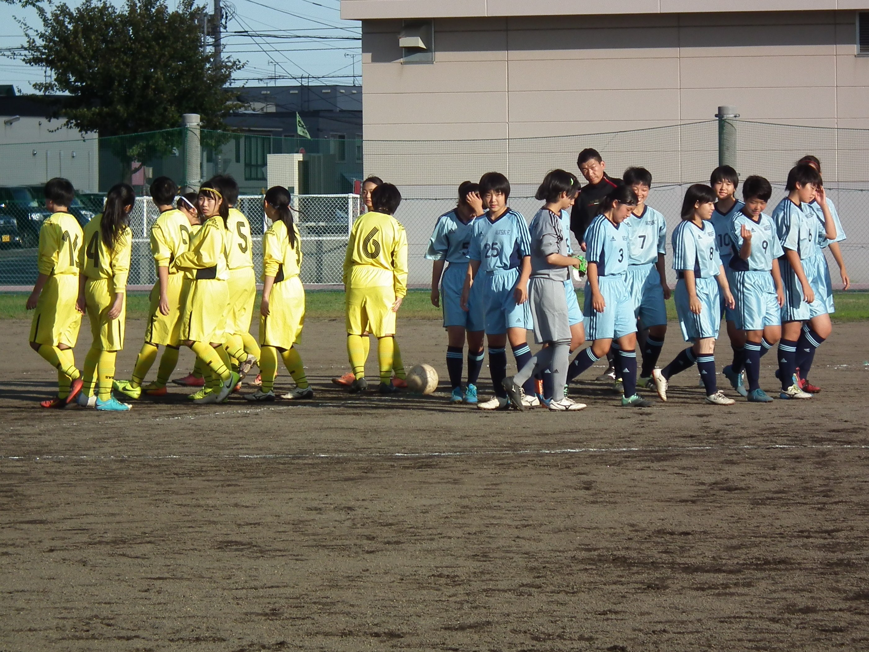練習試合 Vs 札幌北斗高校 東白石あかつきfc