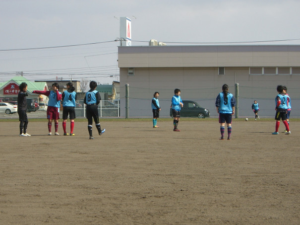 練習試合 Vs 札幌北斗高校 小樽corsa Rio 東白石あかつきfc