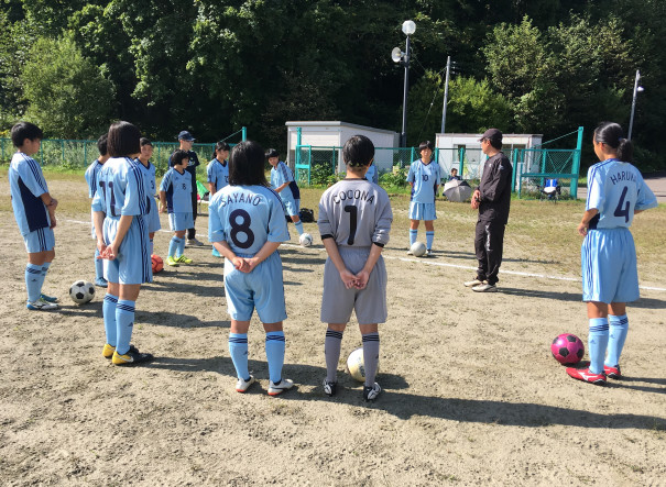 練習試合 Vs 北照高校女子サッカー部 東白石あかつきfc