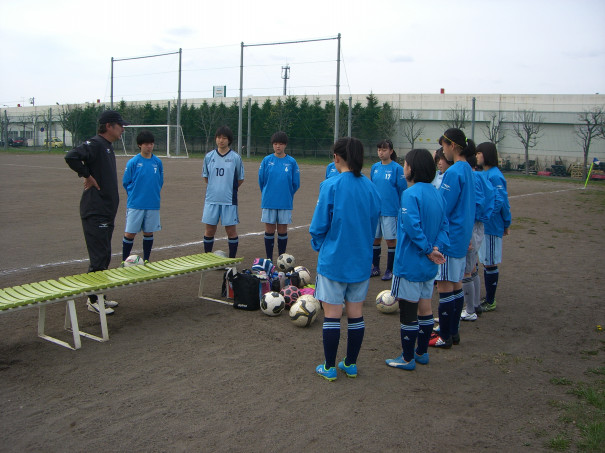 練習試合 Vs 札幌北斗高校 北海道リラ コンサドーレ クラブフィールズ リンダ 東白石あかつきfc