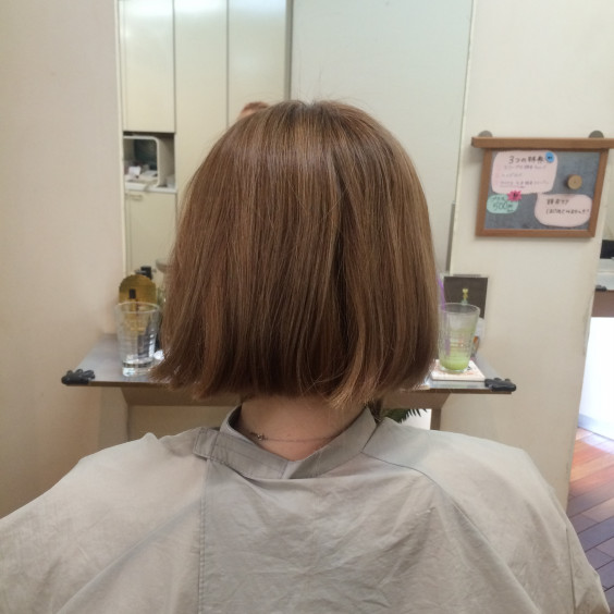 ショートボブからのエクステロング Hair Opus