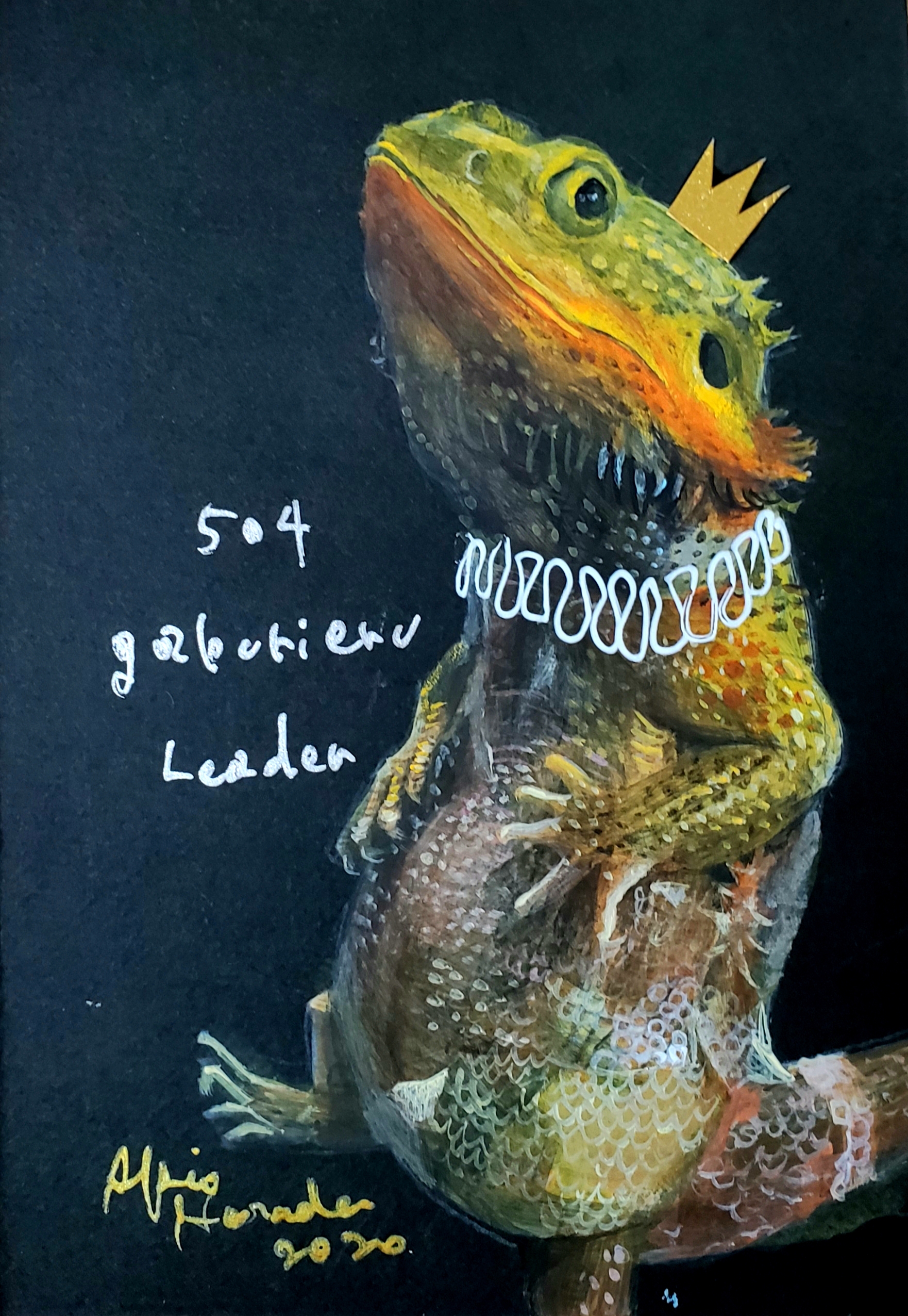 フトアゴヒゲトカゲのハイポイエロートランスルーセント Akio Harada Blog