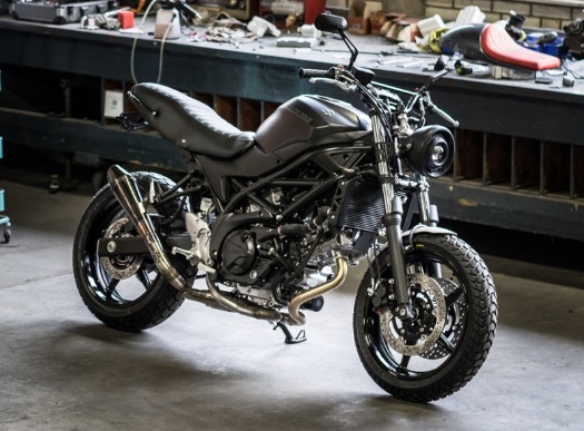 SV650 Scrambler by Moto Adonis | SV650 mania