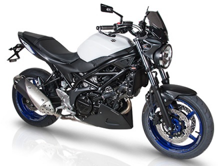 スズキSV 650´03-´08用バラクーダエンジンスポイラー (無塗装)-