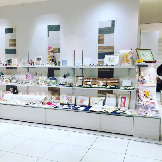 名鉄百貨店にグッズ出店 E M 名鉄百貨店にグッズ出店 E M