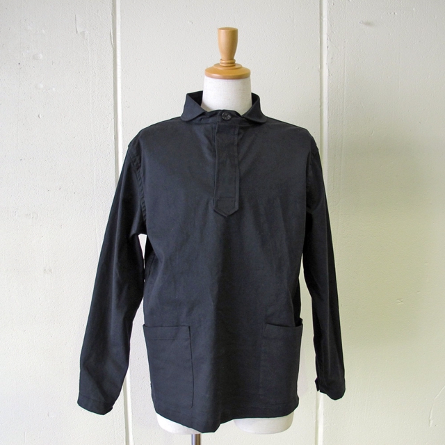 men's) Drole & FUN ショール衿プルオーバーシャツ black | 熊本の