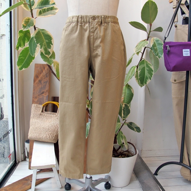 men's) BETTY SMITH EASY WIDE CHINO beige | 熊本のセレクトショップ