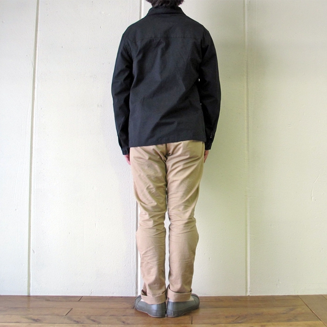 men's) Drole & FUN ショール衿プルオーバーシャツ black | 熊本の