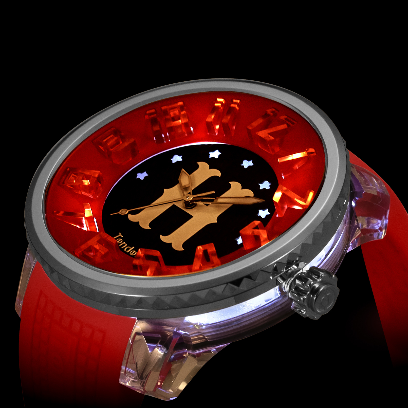 美品】カープ腕時計 テンデンス FLASH2本セット 各100本限定 - 記念グッズ