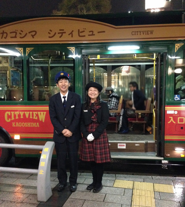 一周一時間 なんと200円 夜のバス観光 ミナミノクニ 地元人が見つけた面白い鹿児島