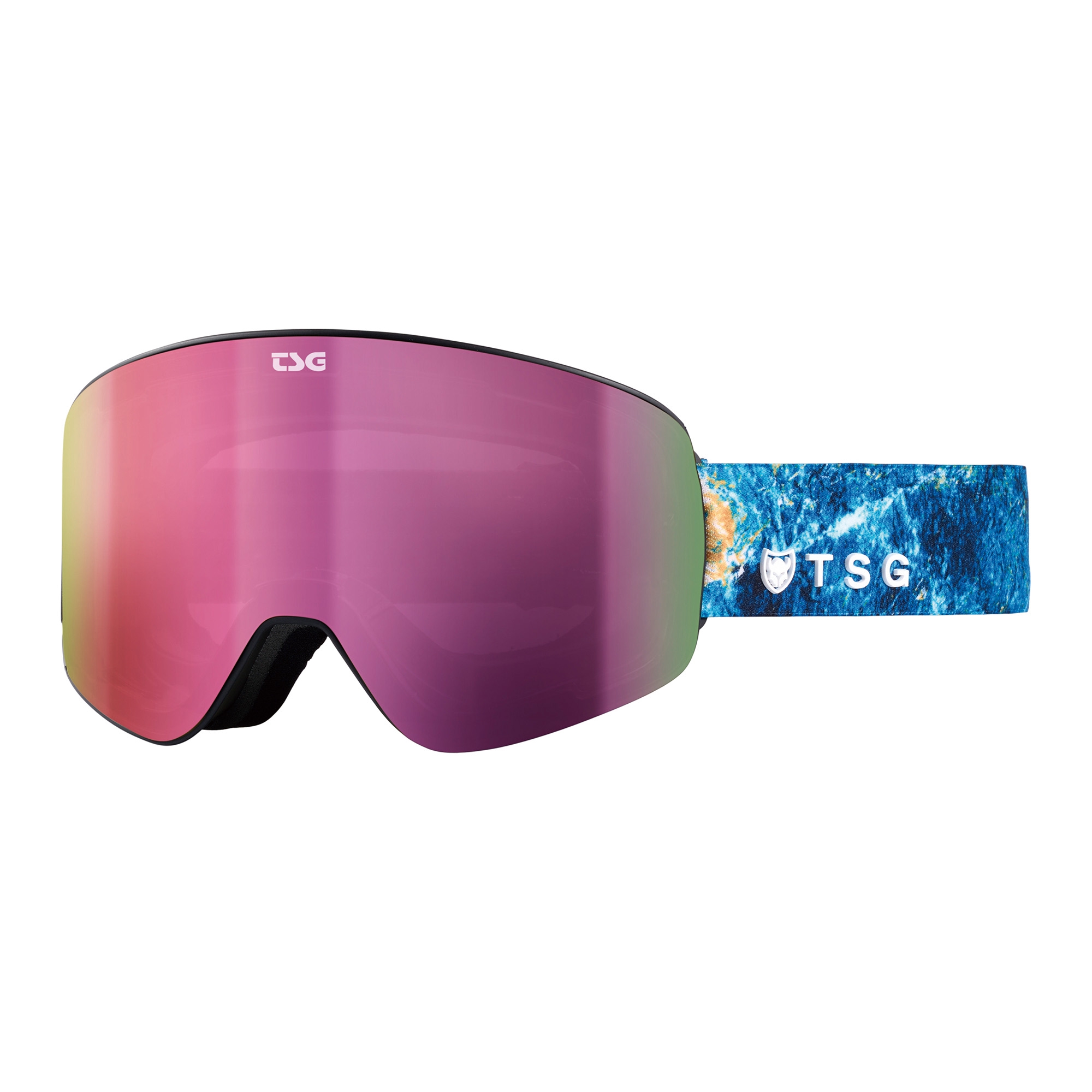 TSG Goggle Four Asian Fit Marmor-Gold Pink | ROSEMIST Snow Surf