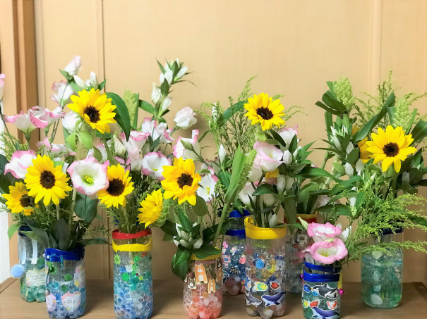 夏休みのおはなあそび 花育 ふあふあ花便り Anelapuaのblog