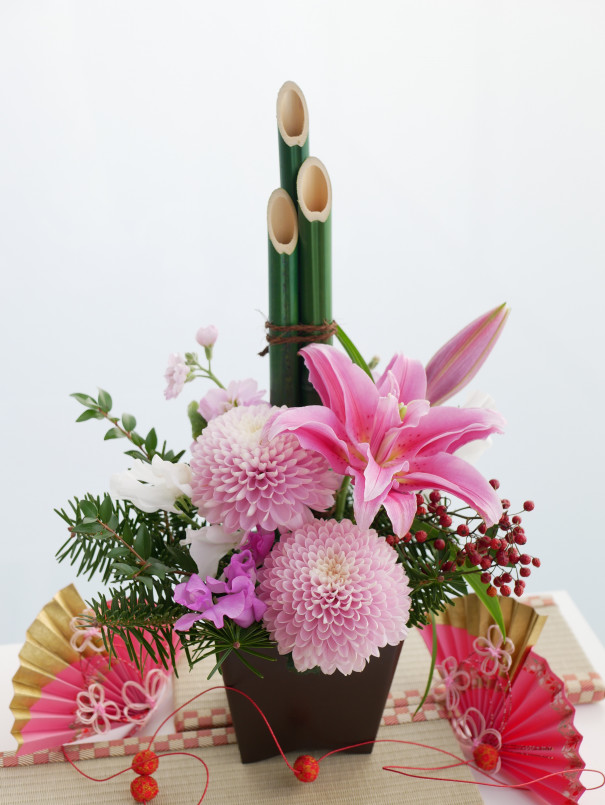 お正月花飾り 新年はフレッシュフラワーでお迎え ふあふあ花便り Anelapuaのblog
