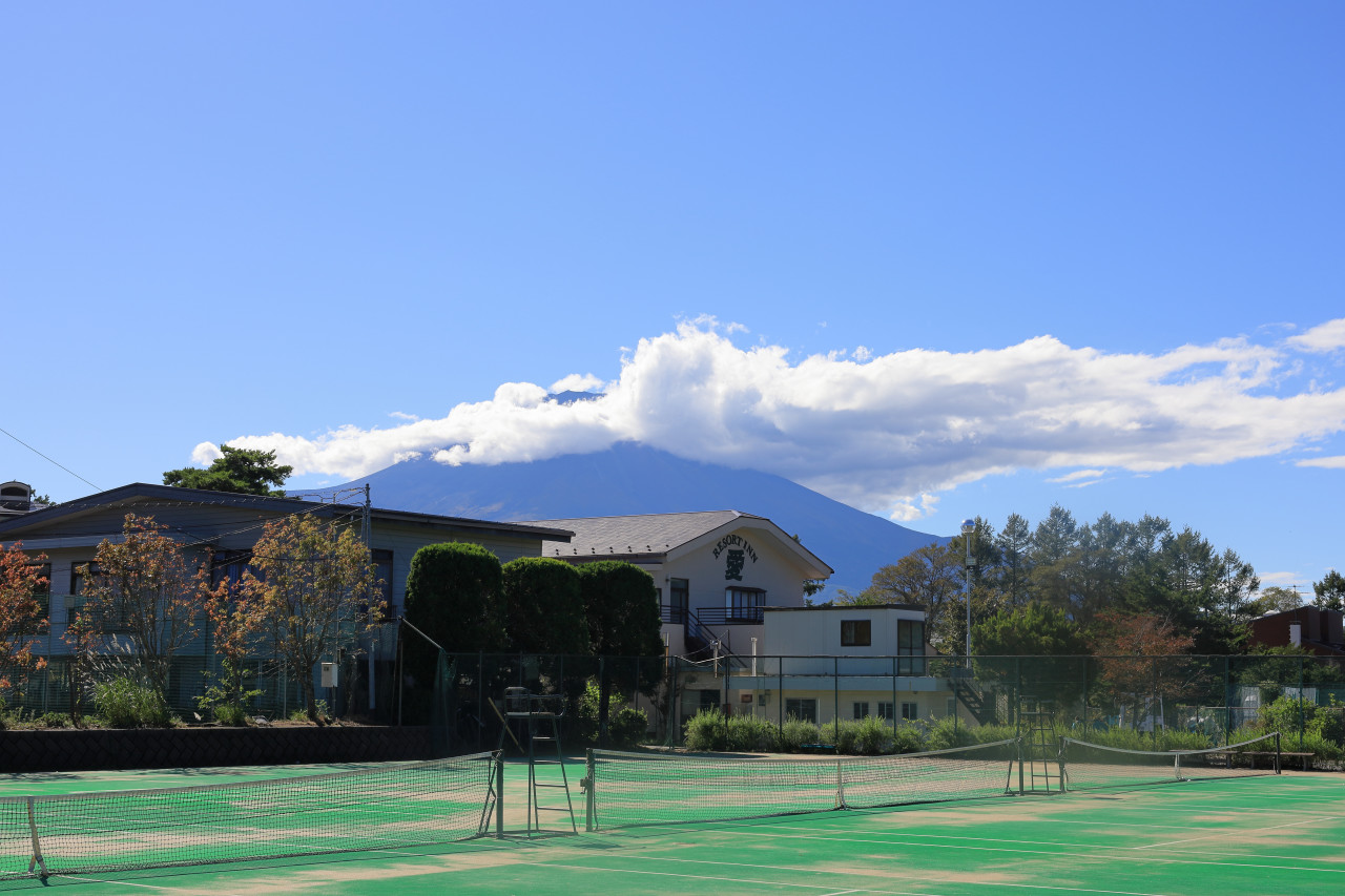 リゾートイン愛と富士山