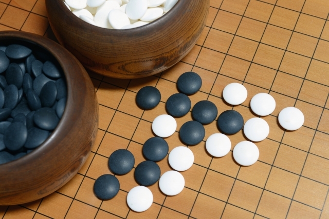 Amazon | heizi 碁石 囲碁 硬質メラミン 中厚石 361個入り 白黒