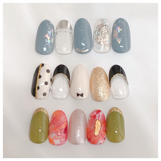 11月キャンペーンデザイン Plie Nail